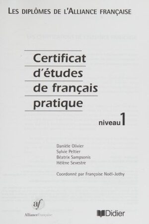 Certificat d'études de français pratique