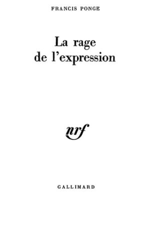 La rage de l'expression