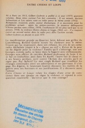 Entre chiens et loups