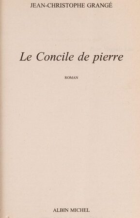 Le concile de pierre