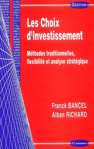 Les choix d'investissement