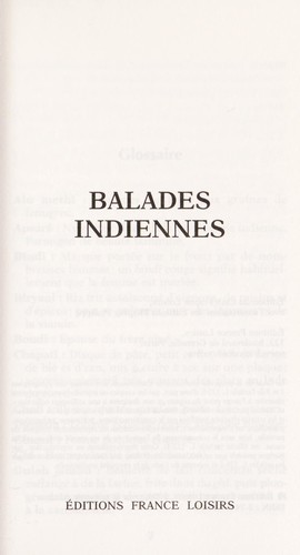 Balades indiennes
