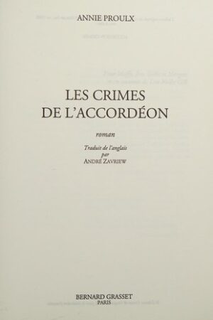 Les crimes de l'accordéon