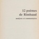 12 poèmes de Rimbaud