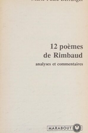 12 poèmes de Rimbaud