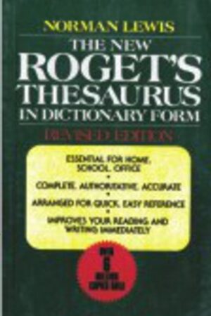 The New Roget's Thesaurus In Dictionary Form (revised Edition)