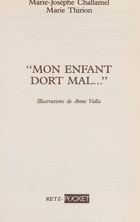 Mon enfant dort mal