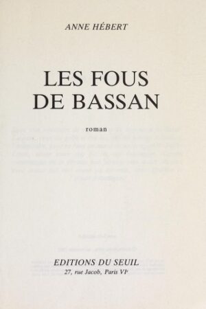 Les fous de Bassan
